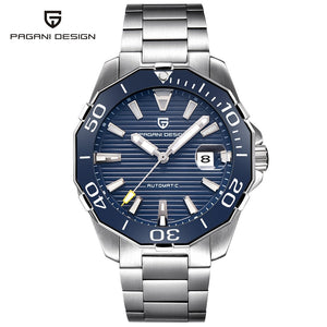 2019 New Brand PAGANI DESIGN 1617 Men's Military Sport Mechanical Watches Waterproof Stainless Steel Top Brand Luxury Men Watch