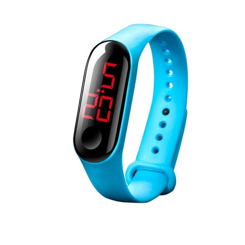 LED Electronic Sports Luminous Sensor Watches Fashion Men and Women Waterproof Digital Wristwatch Clock Relogios Masculino