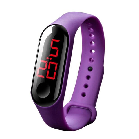 LED Electronic Sports Luminous Sensor Watches Fashion Men and Women Waterproof Digital Wristwatch Clock Relogios Masculino