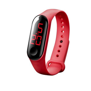 LED Electronic Sports Luminous Sensor Watches Fashion Men and Women Waterproof Digital Wristwatch Clock Relogios Masculino