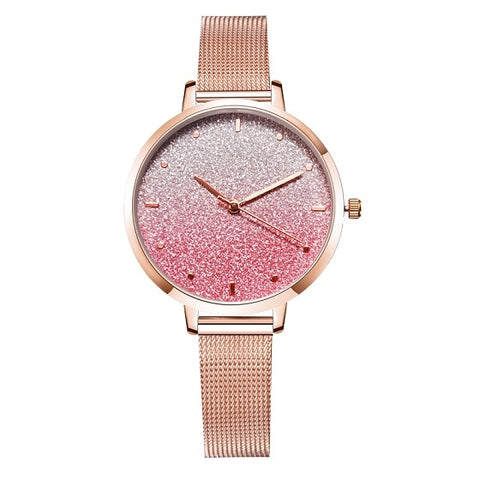 2019 New Women Watches  Luxury Starry sky Mesh Women's Watch Relogio Feminin Ladies Watch  Reloj Mujer zegarek damski