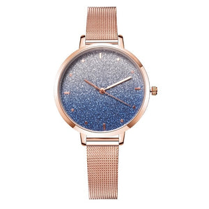 2019 New Women Watches  Luxury Starry sky Mesh Women's Watch Relogio Feminin Ladies Watch  Reloj Mujer zegarek damski