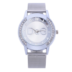 2019 New Fashion Watches European popular Style Women Luxury Brand Quartz Wristwatches Reloj Mujer Casual Stainless Steel Clock