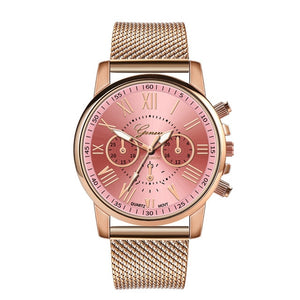 Women Watch Luxury Ladies Watch Romantic Gift Stainless Steel Leather Band Quartz Wristwatch Bracelet reloj hombre reloj Mujer %