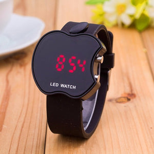 2018 New Soft Silicone Sports Watch Women Series Wristband LED Watch Electronic Bracelet Candy Colors Fashion Brand wristwatches