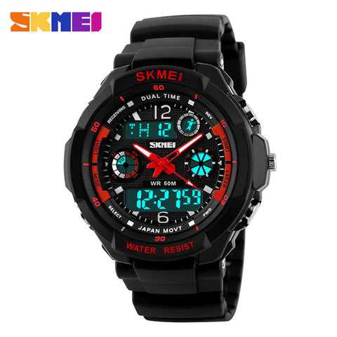 SKMEI Kids Watches Anti-Shock 5Bar Waterproof Outdoor Sport Children Watches Fashion Digital Watch Relogio Masculino 0931 1060