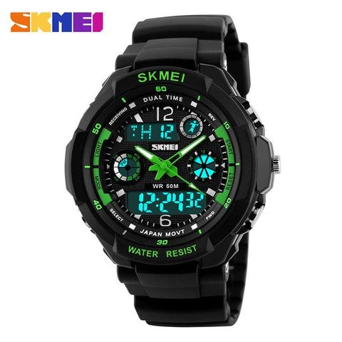 SKMEI Kids Watches Anti-Shock 5Bar Waterproof Outdoor Sport Children Watches Fashion Digital Watch Relogio Masculino 0931 1060